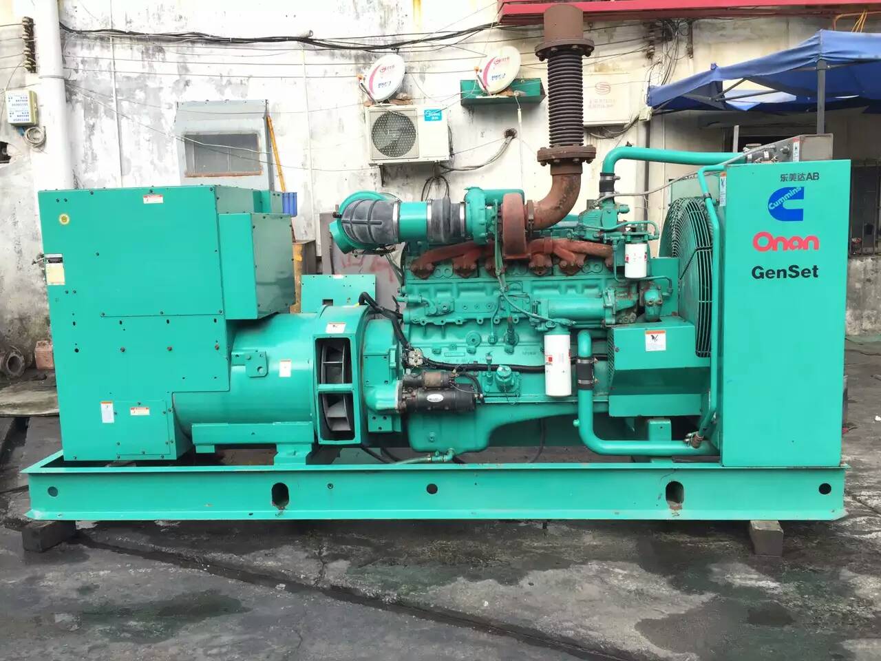 奈曼租赁发电机-柴油发电机不正常冒烟的原因